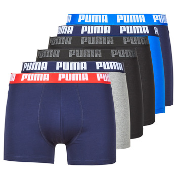 内衣 男士 拳击 Puma 彪马 PUMA BASIC X6 黑色 / 蓝色 / 海蓝色 / 灰色