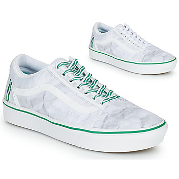 鞋子 球鞋基本款 Vans 范斯 COMFYCUSH OLD SKOOL 白色 / 灰色 / 绿色