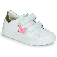 鞋子 女孩 球鞋基本款 Pablosky TOMI 白色 / 玫瑰色