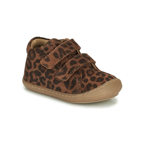 鞋子 女孩 高帮鞋 Citrouille et Compagnie JUKI 棕色 / Leopard