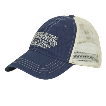 纺织配件 男士 鸭舌帽 Polo Ralph Lauren SPORT TRUCKER CAP 蓝色