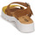 鞋子 女孩 凉鞋 Citrouille et Compagnie NEW 32 驼色 / 黄色