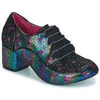 鞋子 女士 系带短筒靴 Irregular Choice Supernova 黑色 / 多彩