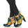 鞋子 女士 短靴 Irregular Choice Miaow 绿色 / 黄色