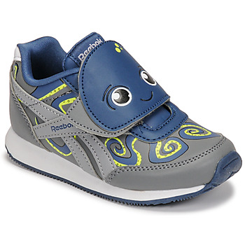 鞋子 男孩 球鞋基本款 Reebok Classic REEBOK ROYAL CL JOG 灰色 / 蓝色
