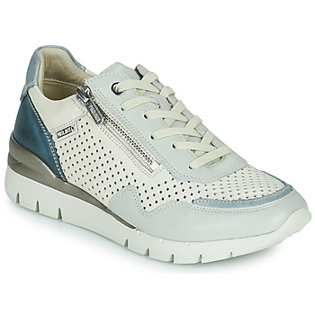 鞋子 女士 球鞋基本款 Pikolinos 派高雁 CANTABRIA W4R 白色 / 蓝色