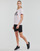 衣服 女士 短袖体恤 adidas Performance 阿迪达斯运动训练 BL T-SHIRT 几乎全部 / 粉色 / 黑色