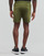 衣服 男士 短裤&百慕大短裤 adidas Performance 阿迪达斯运动训练 4K 3 BAR SHORT 橄榄色