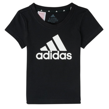 衣服 女孩 短袖体恤 Adidas Sportswear FIORINE 黑色