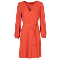衣服 女士 短裙 Lauren Ralph Lauren SHAVILYA-LONG SLEEVE-DAY DRESS 橙色