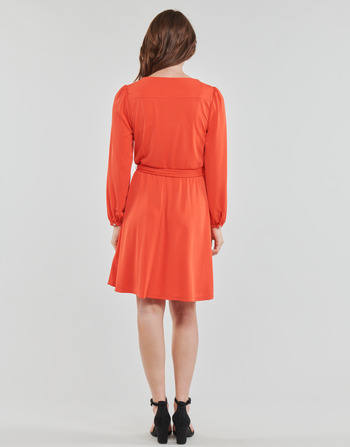 Lauren Ralph Lauren SHAVILYA-LONG SLEEVE-DAY DRESS 橙色
