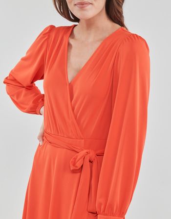 Lauren Ralph Lauren SHAVILYA-LONG SLEEVE-DAY DRESS 橙色