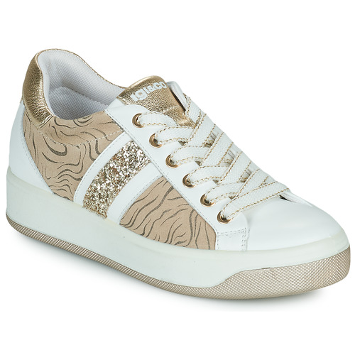 鞋子 女士 球鞋基本款 Primigi (adulte) 1659311 白色 / 米色 / 金色