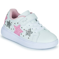 鞋子 女孩 球鞋基本款 Primigi  白色 / 玫瑰色