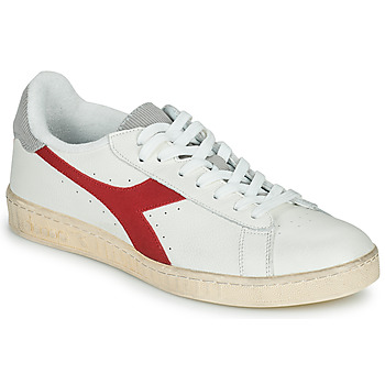 鞋子 男士 球鞋基本款 Diadora 迪亚多纳 GAME L LOW USED 白色 / 红色