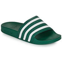 鞋子 拖鞋 Adidas Originals 阿迪达斯三叶草 ADILETTE 绿色 / 白色