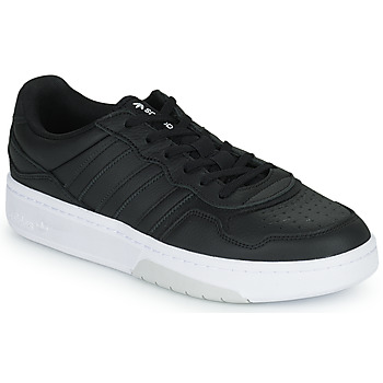 鞋子 男士 球鞋基本款 Adidas Originals 阿迪达斯三叶草 COURT REFIT 黑色