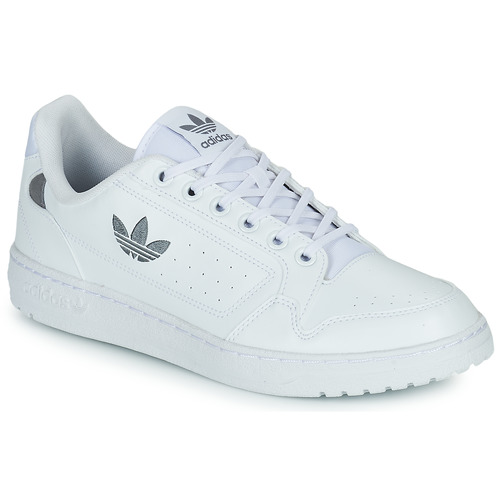 鞋子 球鞋基本款 Adidas Originals 阿迪达斯三叶草 NY 90 白色 / 灰色