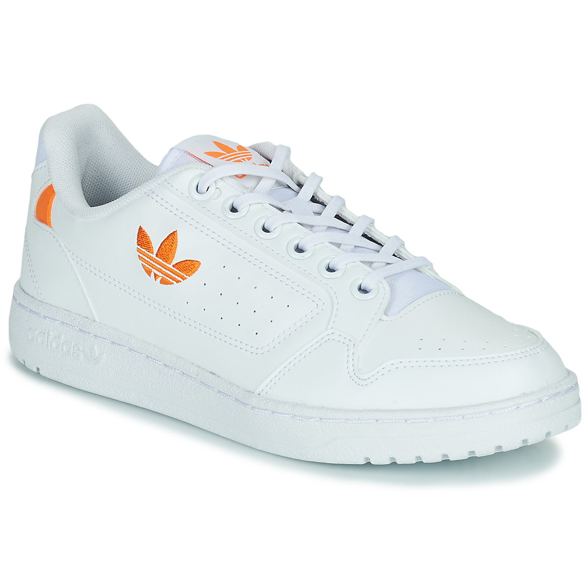 鞋子 球鞋基本款 Adidas Originals 阿迪达斯三叶草 NY 90 白色 / 橙色