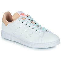 鞋子 女士 球鞋基本款 Adidas Originals 阿迪达斯三叶草 STAN SMITH W 白色 / 裸色