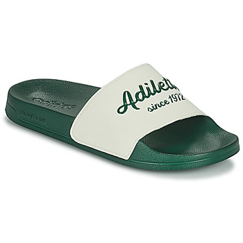 鞋子 拖鞋 adidas Performance 阿迪达斯运动训练 ADILETTE SHOWER 白色 / 绿色
