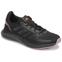 鞋子 女士 跑鞋 adidas Performance 阿迪达斯运动训练 RUNFALCON 2.0 黑色 / 玫瑰色