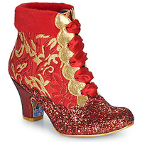 鞋子 女士 短靴 Irregular Choice Fancy A Cuppa 红色 / 金色