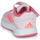鞋子 女孩 球鞋基本款 adidas Performance 阿迪达斯运动训练 DURAMO 10 EL I 玫瑰色