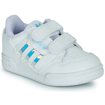 鞋子 女孩 球鞋基本款 Adidas Originals 阿迪达斯三叶草 CONTINENTAL 80 STRI CF I 白色