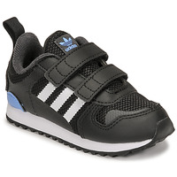 鞋子 男孩 球鞋基本款 Adidas Originals 阿迪达斯三叶草 ZX 700 HD CF I 黑色 / 白色 / 蓝色