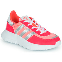 鞋子 女孩 球鞋基本款 Adidas Originals 阿迪达斯三叶草 RETROPY F2 C 玫瑰色 / 银色