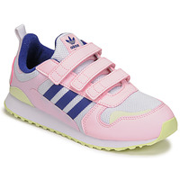 鞋子 女孩 球鞋基本款 Adidas Originals 阿迪达斯三叶草 ZX 700 HD CF C 玫瑰色 / 蓝色