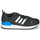 鞋子 男孩 球鞋基本款 Adidas Originals 阿迪达斯三叶草 ZX 700 HD J 黑色 / 白色 / 蓝色