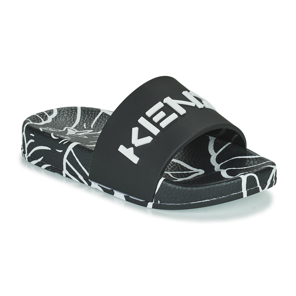 鞋子 儿童 拖鞋 Kenzo K59033 黑色