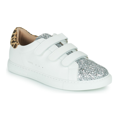 鞋子 女士 球鞋基本款 Vanessa Wu  白色 / Leopard