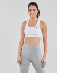 衣服 女士 文胸 Nike 耐克 Swoosh Medium-Support Non-Padded Sports Bra 白色 / 黑色
