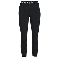 衣服 女士 紧身裤 Nike 耐克 Nike Pro 365 Crop 黑色 / 白色