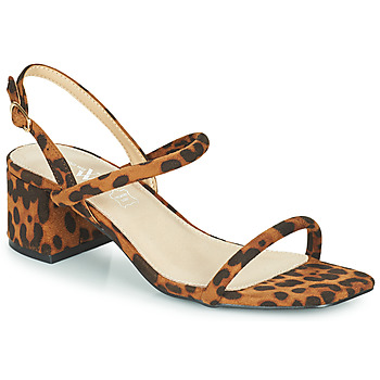 鞋子 女士 凉鞋 Vanessa Wu  Leopard