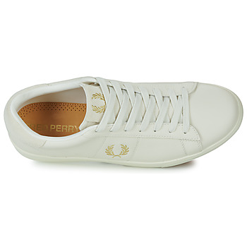 Fred Perry SPENCER TUMBLED LEATHER 米色