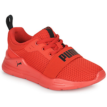 鞋子 男孩 球鞋基本款 Puma 彪马 Wired Run PS 红色 / 黑色