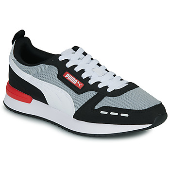 鞋子 男士 球鞋基本款 Puma 彪马 PUMA R78 黑色 / 灰色 / 红色