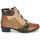 鞋子 女士 短靴 Rieker 瑞克尔 Y0764-22 棕色 / 米色