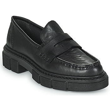 鞋子 女士 皮便鞋 Rieker 瑞克尔 M3851-00 黑色