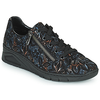 鞋子 女士 球鞋基本款 Rieker 瑞克尔 N3302-90 黑色
