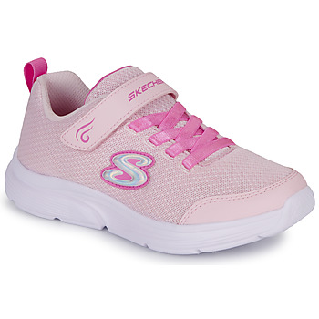 鞋子 女孩 球鞋基本款 Skechers 斯凯奇 WAVY LITES 玫瑰色