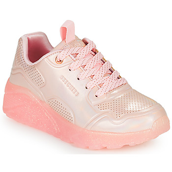 鞋子 女孩 球鞋基本款 Skechers 斯凯奇 UNO ICE 玫瑰色