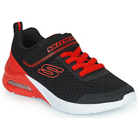 鞋子 男孩 球鞋基本款 Skechers 斯凯奇 MICROSPEC MAX 黑色 / 红色