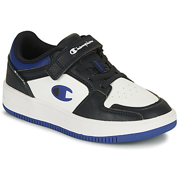 鞋子 男孩 球鞋基本款 Champion LOW CUT REBOUND 2.0 白色 / 蓝色