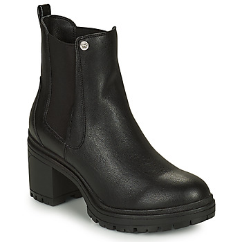 鞋子 女士 短筒靴 Mustang 1409502-9 黑色