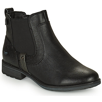 鞋子 女士 短筒靴 Mustang 1265522-9 黑色